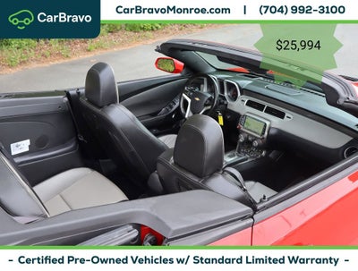 2015 Chevrolet Camaro 2dr Conv SS w/2SS