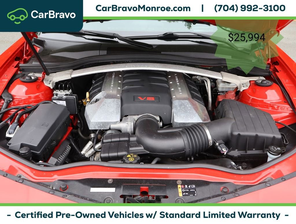 2015 Chevrolet Camaro 2dr Conv SS w/2SS