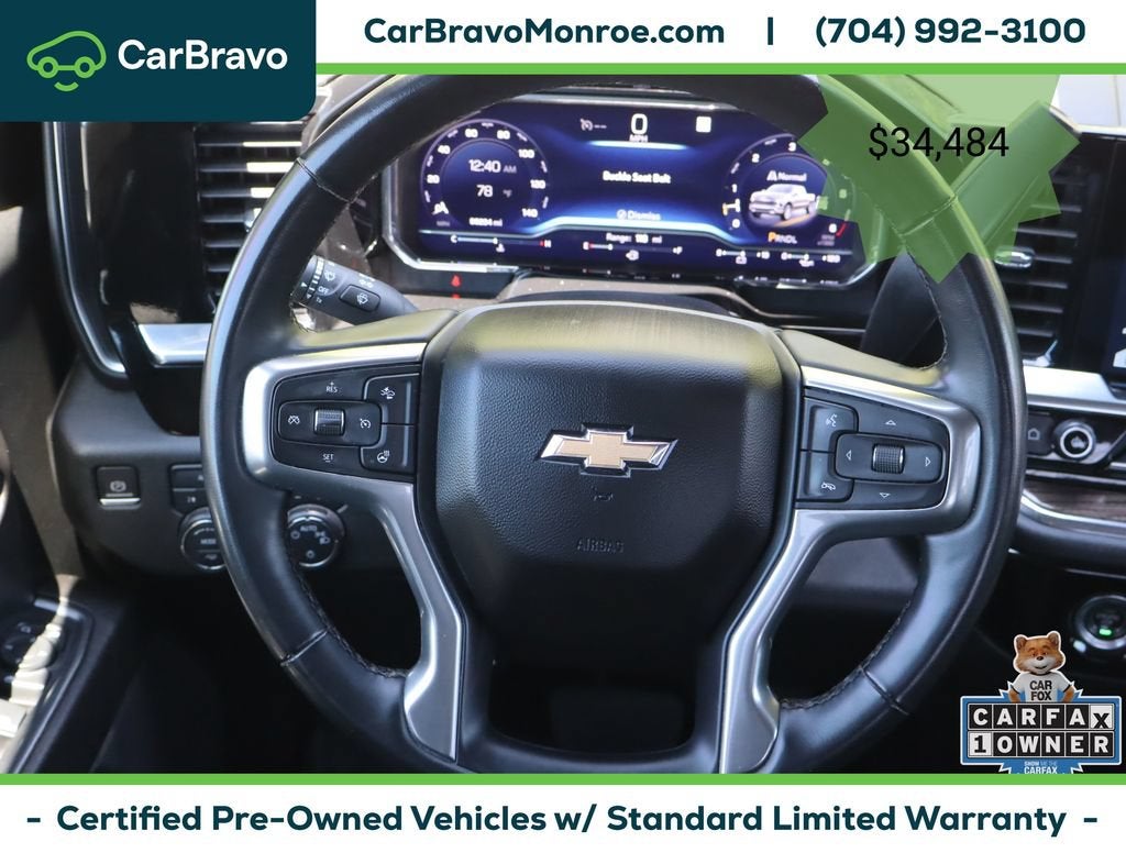 2023 Chevrolet Silverado 1500 4WD Crew Cab 147" LT w/1LT
