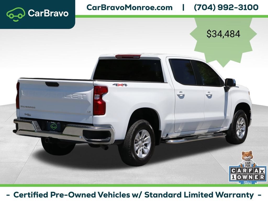 2023 Chevrolet Silverado 1500 4WD Crew Cab 147" LT w/1LT