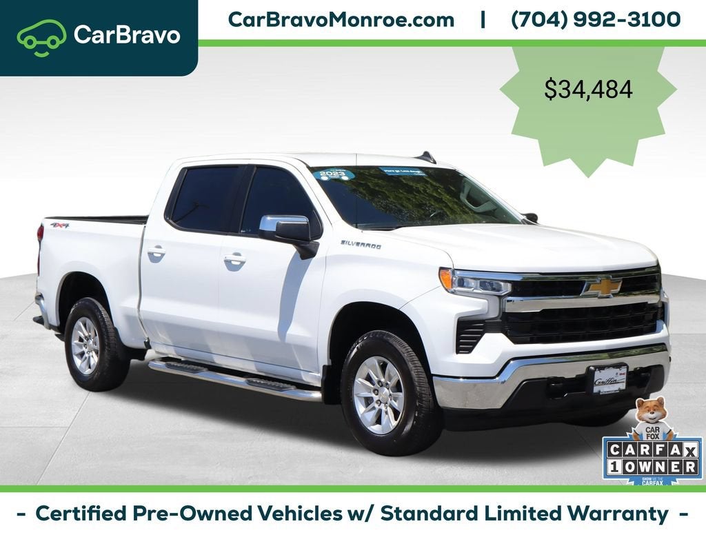 2023 Chevrolet Silverado 1500 4WD Crew Cab 147" LT w/1LT