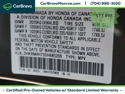 2013 Honda CR-V EX-L