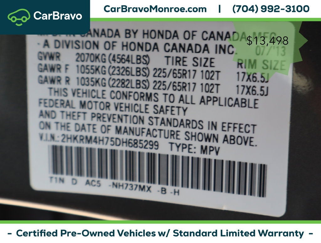 2013 Honda CR-V EX-L