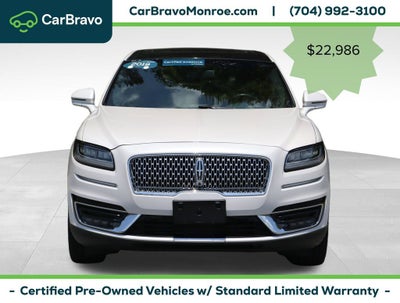 2019 Lincoln Nautilus Reserve