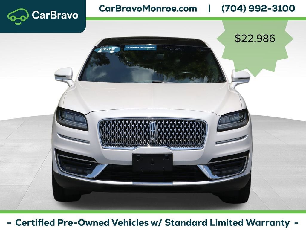 2019 Lincoln Nautilus Reserve