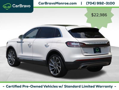 2019 Lincoln Nautilus Reserve