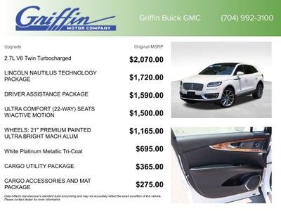 2019 Lincoln Nautilus Reserve