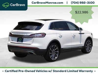 2019 Lincoln Nautilus Reserve