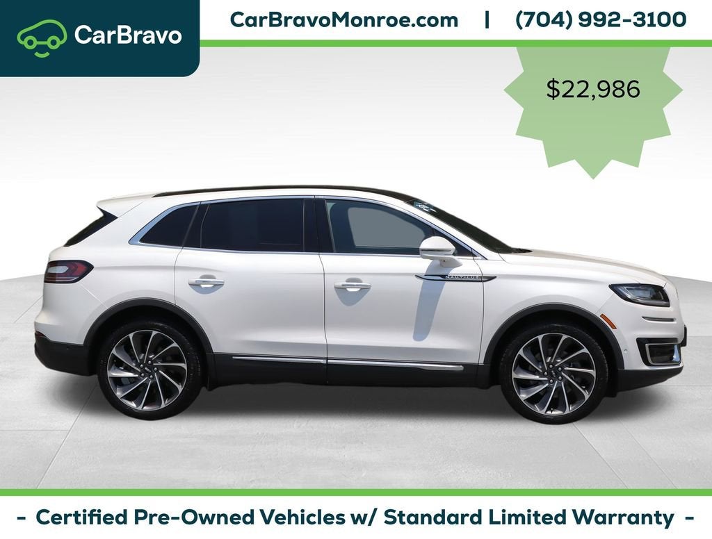 2019 Lincoln Nautilus Reserve
