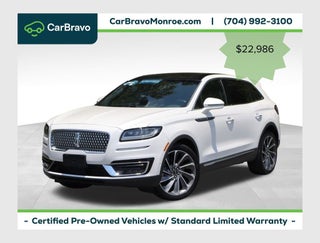 2019 Lincoln Nautilus Reserve