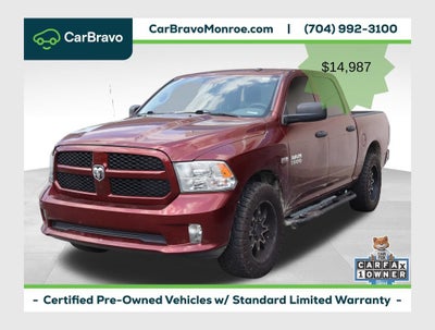 2017 RAM 1500 Express Crew Cab 4x4 5'7" Box