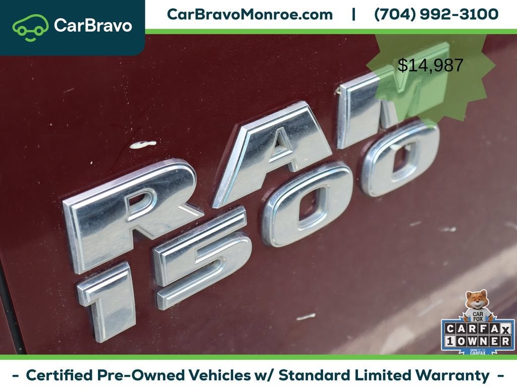 2017 RAM 1500 Express Crew Cab 4x4 5'7" Box
