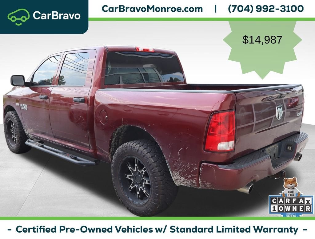 2017 RAM 1500 Express Crew Cab 4x4 5'7" Box