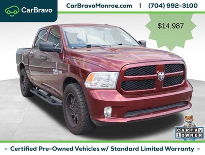 2017 RAM 1500 Express Crew Cab 4x4 5'7" Box