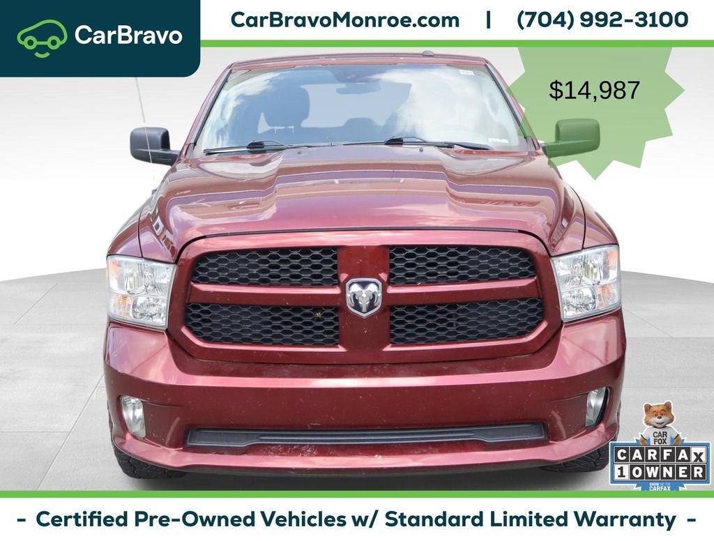 2017 RAM 1500 Express Crew Cab 4x4 5'7" Box