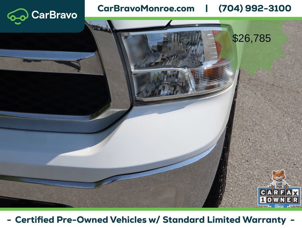 2022 RAM 1500 Classic Tradesman 4x4 Crew Cab 5'7" Box