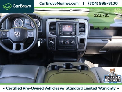2022 RAM 1500 Classic Tradesman 4x4 Crew Cab 5'7" Box