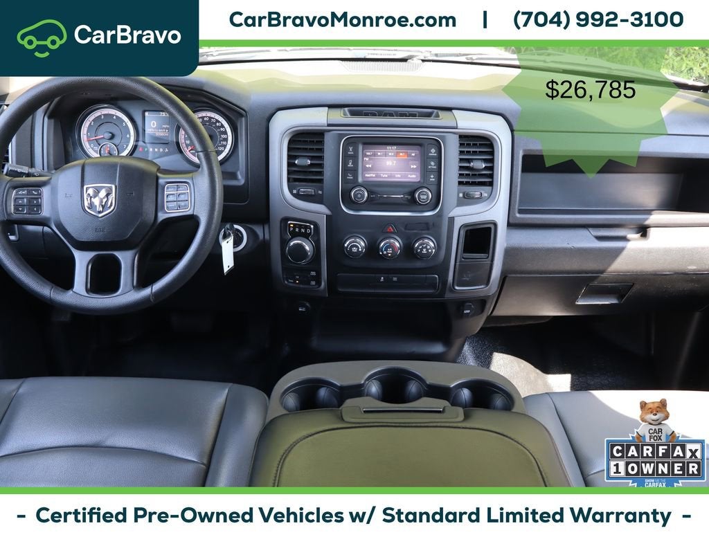 2022 RAM 1500 Classic Tradesman 4x4 Crew Cab 5'7" Box