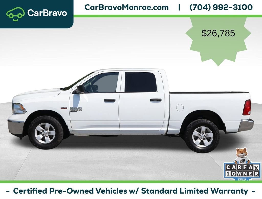 2022 RAM 1500 Classic Tradesman 4x4 Crew Cab 5'7" Box