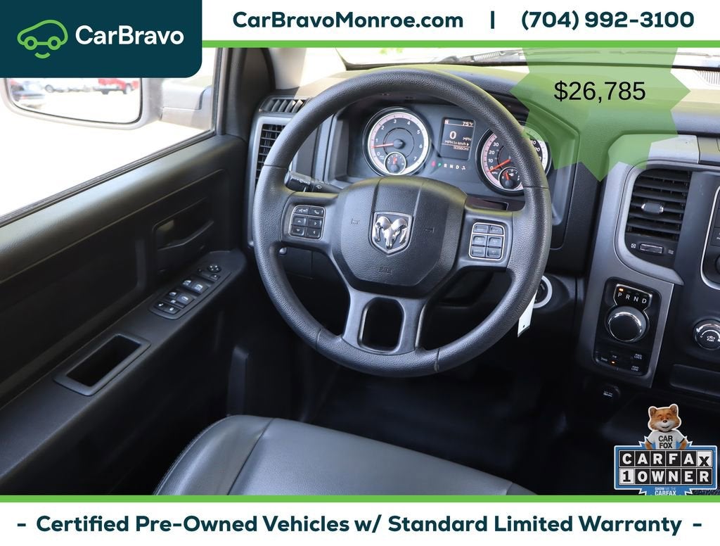 2022 RAM 1500 Classic Tradesman 4x4 Crew Cab 5'7" Box