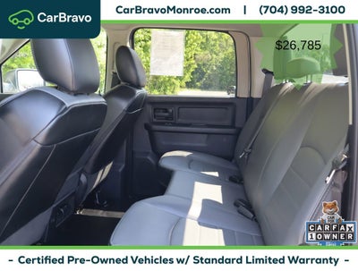 2022 RAM 1500 Classic Tradesman 4x4 Crew Cab 5'7" Box
