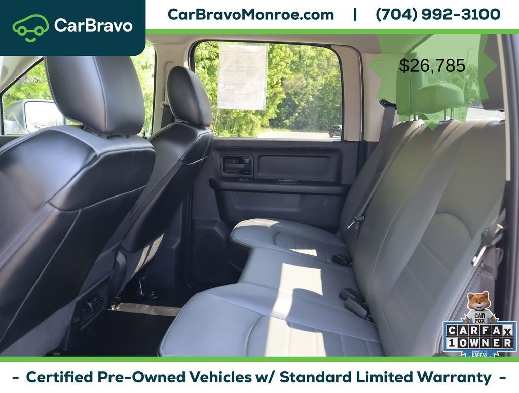 2022 RAM 1500 Classic Tradesman 4x4 Crew Cab 5'7" Box