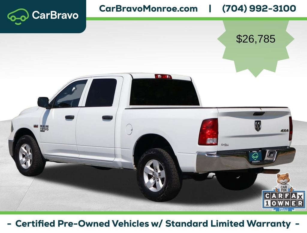 2022 RAM 1500 Classic Tradesman 4x4 Crew Cab 5'7" Box