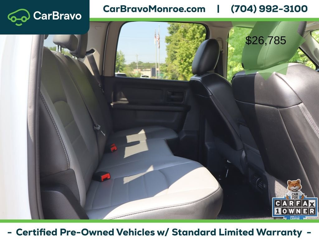 2022 RAM 1500 Classic Tradesman 4x4 Crew Cab 5'7" Box