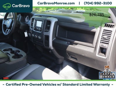 2022 RAM 1500 Classic Tradesman 4x4 Crew Cab 5'7" Box