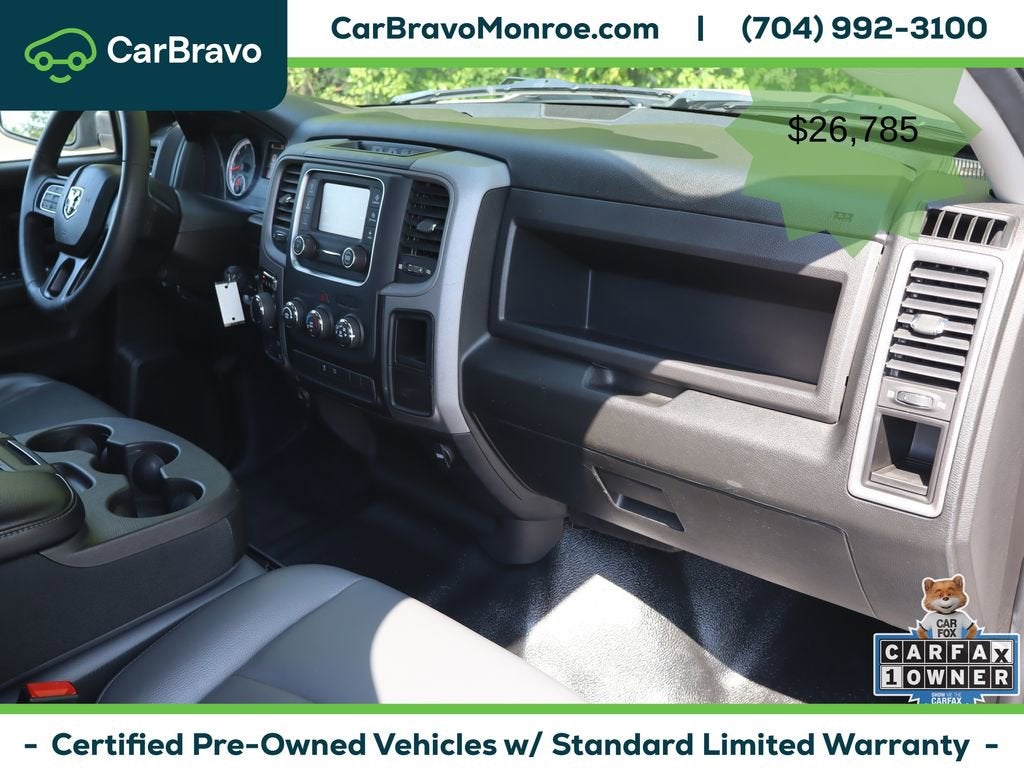 2022 RAM 1500 Classic Tradesman 4x4 Crew Cab 5'7" Box
