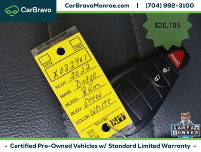 2022 RAM 1500 Classic Tradesman 4x4 Crew Cab 5'7" Box