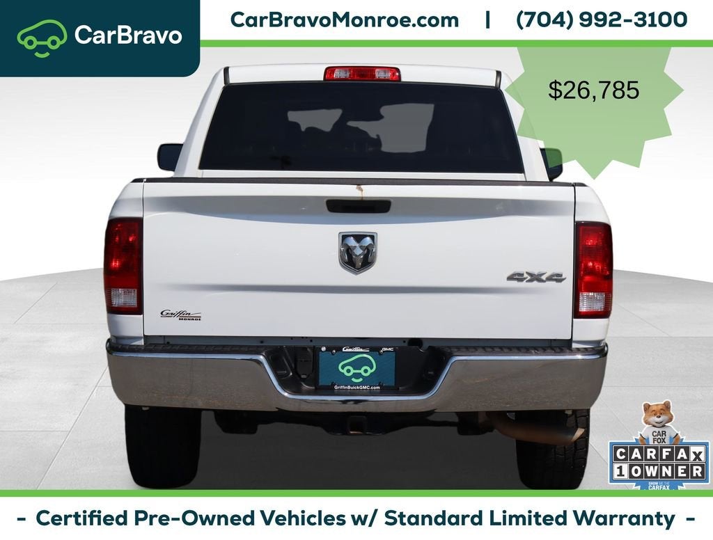 2022 RAM 1500 Classic Tradesman 4x4 Crew Cab 5'7" Box
