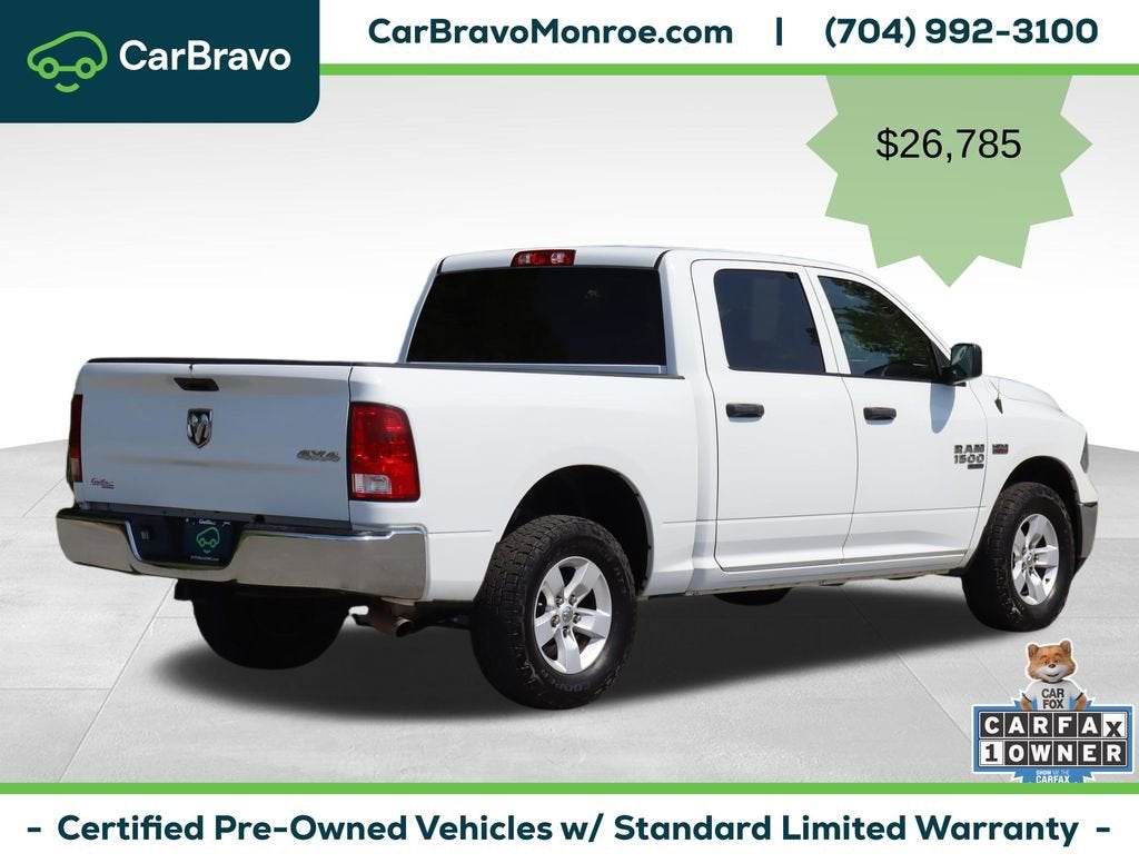 2022 RAM 1500 Classic Tradesman 4x4 Crew Cab 5'7" Box