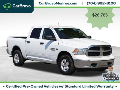 2022 RAM 1500 Classic Tradesman 4x4 Crew Cab 5'7" Box