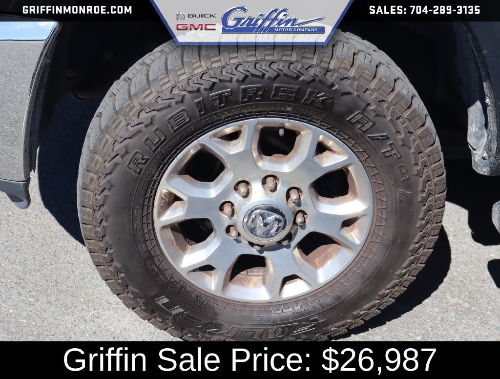 2018 RAM 2500 Tradesman Crew Cab 4x4 6'4" Box