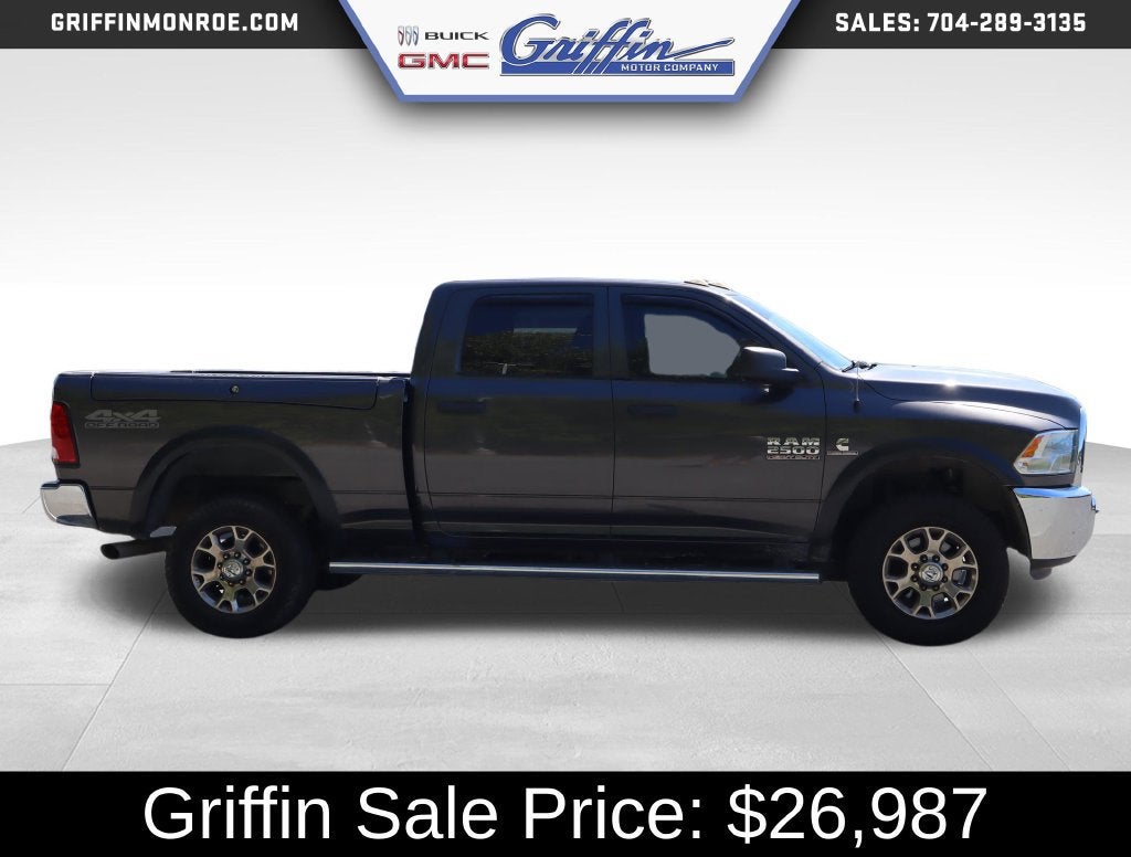 2018 RAM 2500 Tradesman Crew Cab 4x4 6'4" Box
