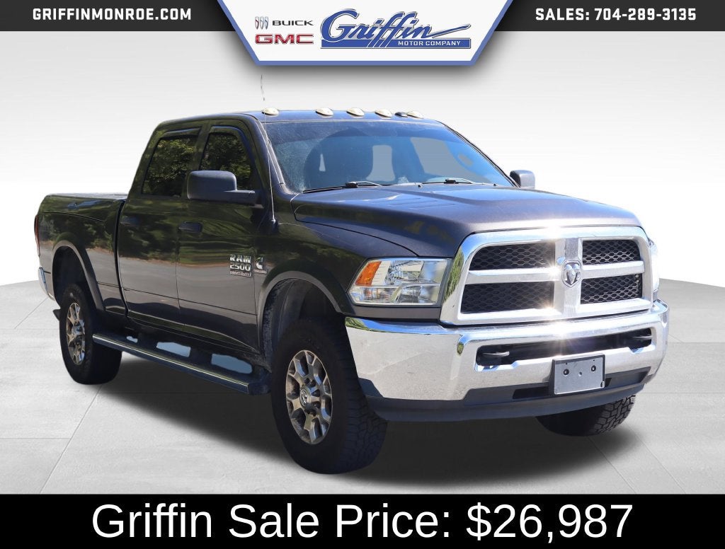 2018 RAM 2500 Tradesman Crew Cab 4x4 6'4" Box