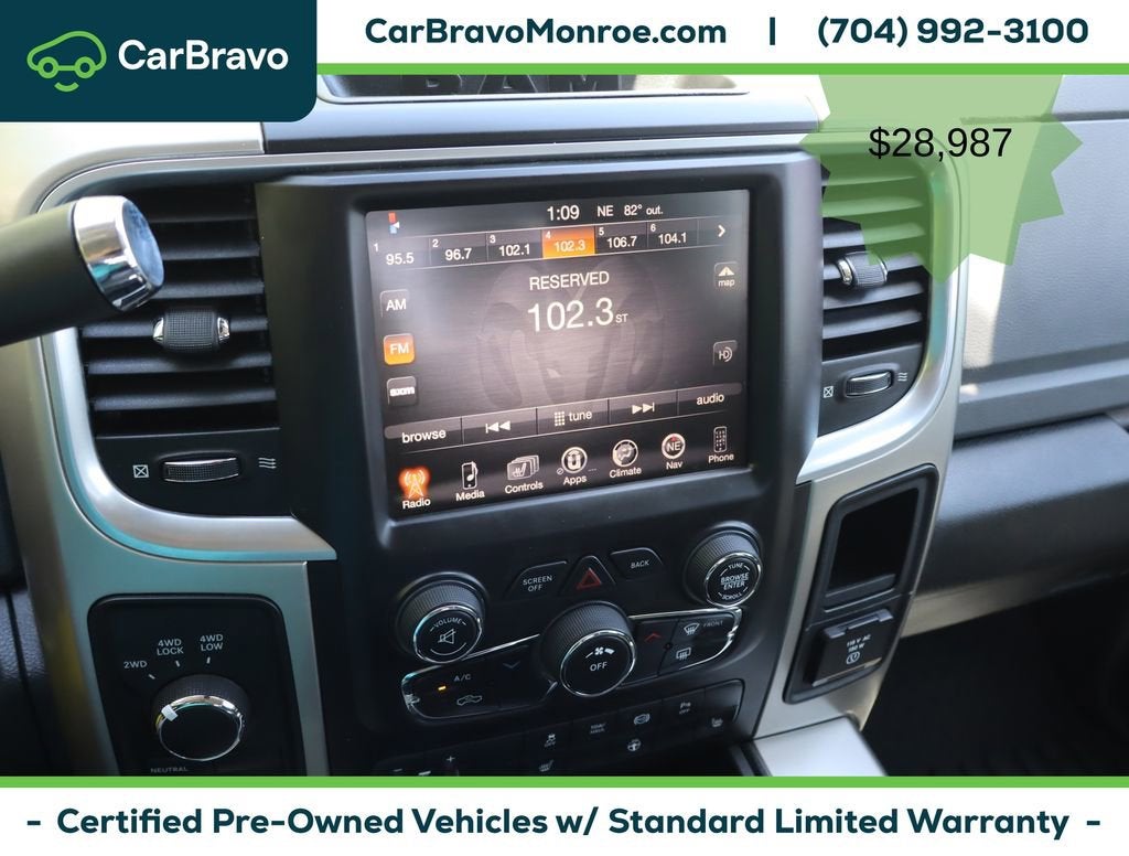 2015 RAM 2500 4WD Crew Cab 149" Outdoorsman