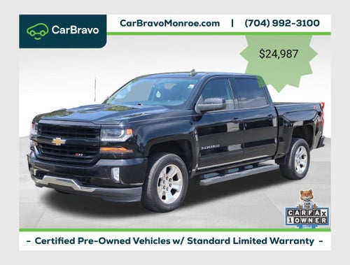 2018 Chevrolet Silverado 1500 4WD Crew Cab 143.5" LT w/2LT