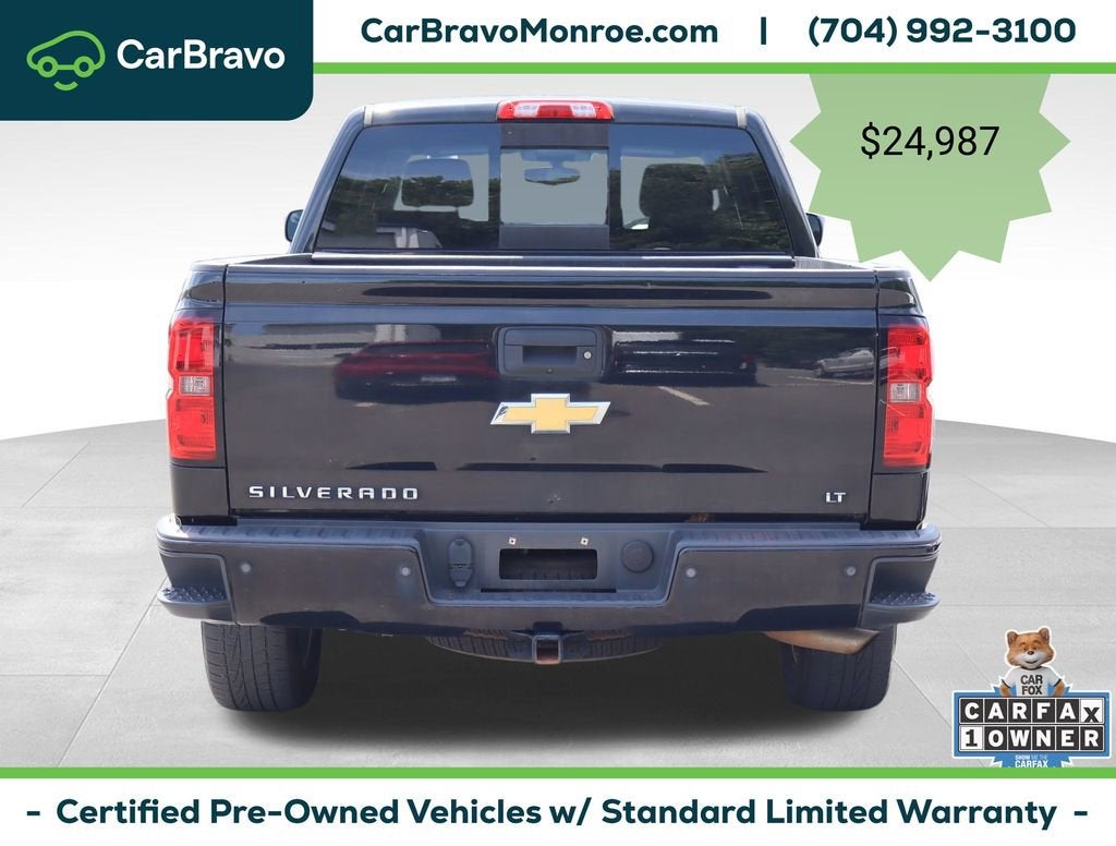 2018 Chevrolet Silverado 1500 4WD Crew Cab 143.5" LT w/2LT