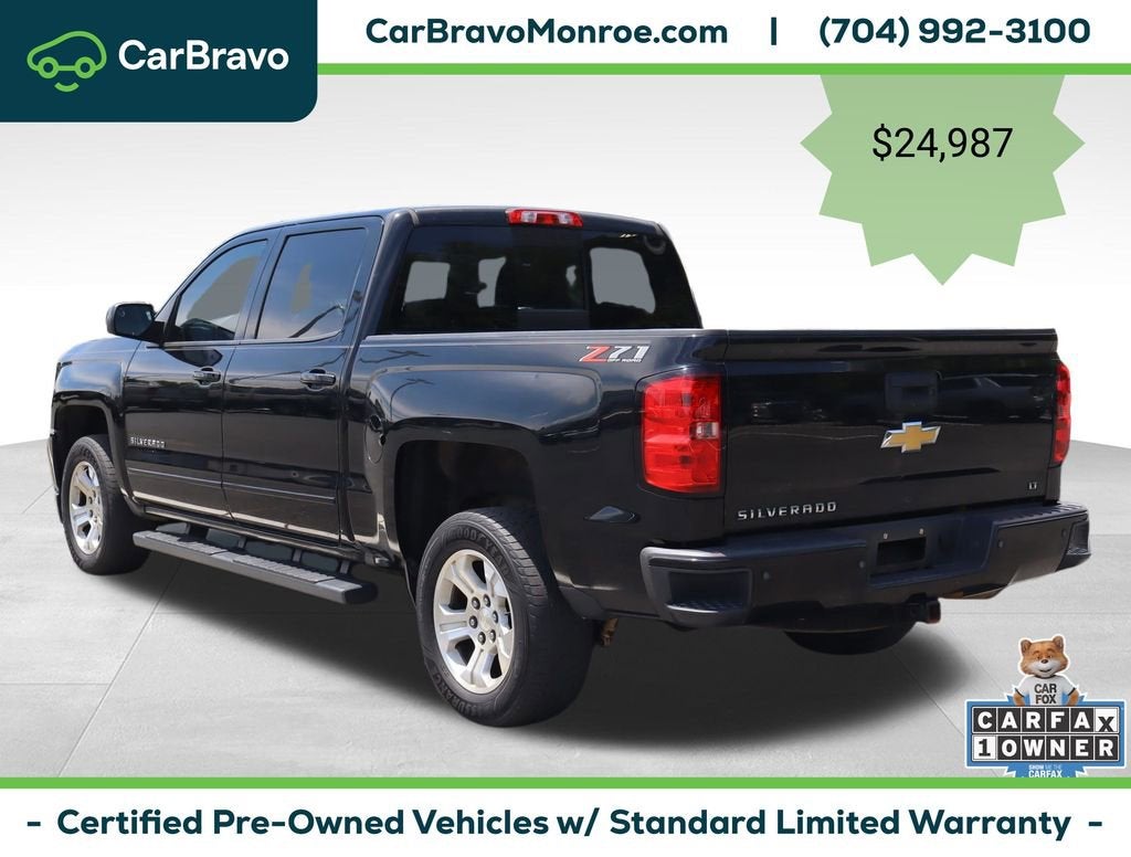 2018 Chevrolet Silverado 1500 4WD Crew Cab 143.5" LT w/2LT