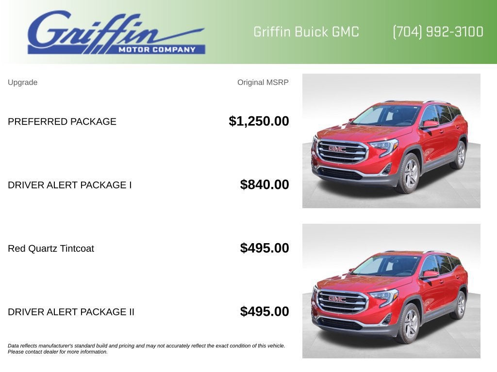 2018 GMC Terrain SLT
