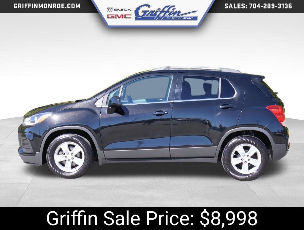 Used 2017 Chevrolet Trax LT with VIN 3GNCJLSBXHL289212 for sale in Monroe, NC