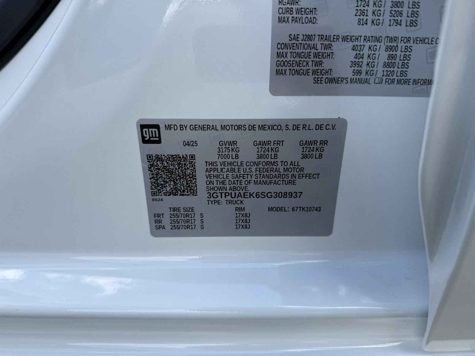 2025 GMC Sierra 1500 Pro