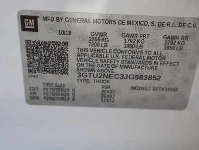 2018 GMC Sierra 1500 SLT
