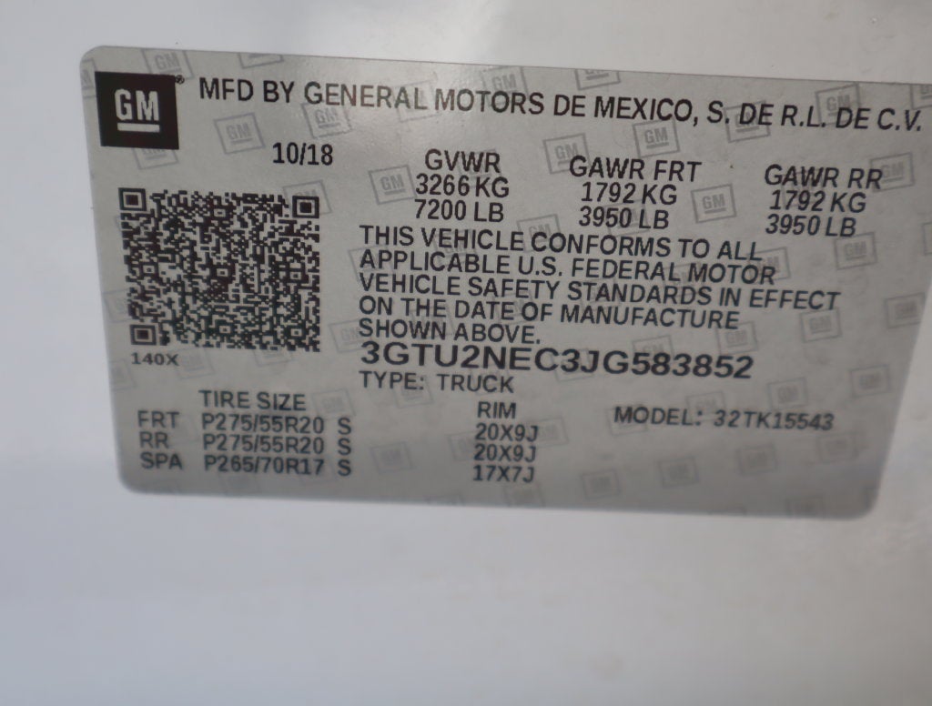 2018 GMC Sierra 1500 SLT