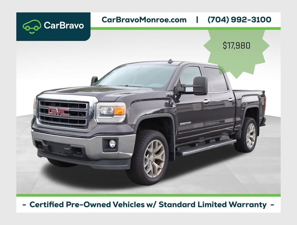 2014 GMC Sierra 1500 4WD Crew Cab 143.5" SLE