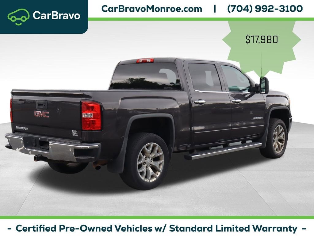 2014 GMC Sierra 1500 4WD Crew Cab 143.5" SLE