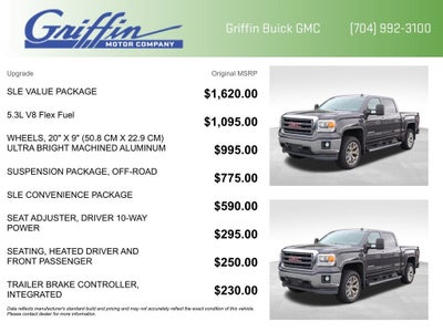 2014 GMC Sierra 1500 4WD Crew Cab 143.5" SLE