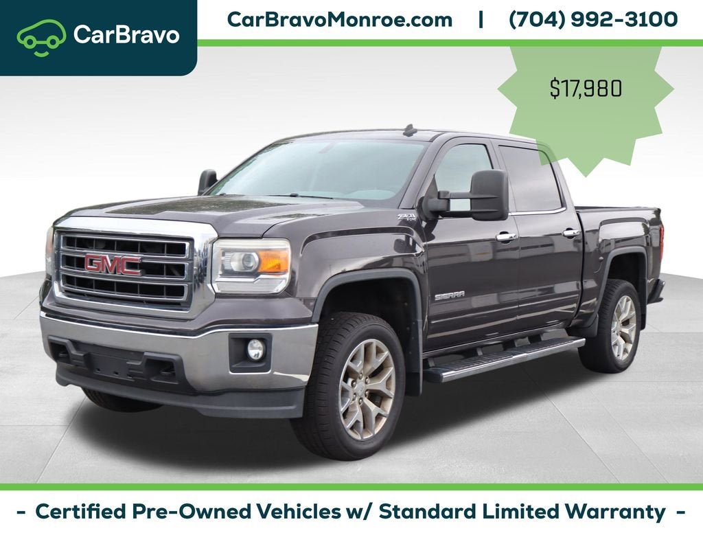 2014 GMC Sierra 1500 4WD Crew Cab 143.5" SLE